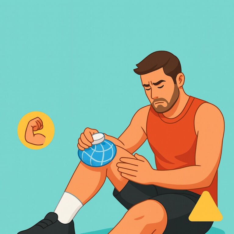 بين الإصابة والعودة – كيف تتعامل مع الإصابات الرياضية دون أن تخسر لياقتك؟