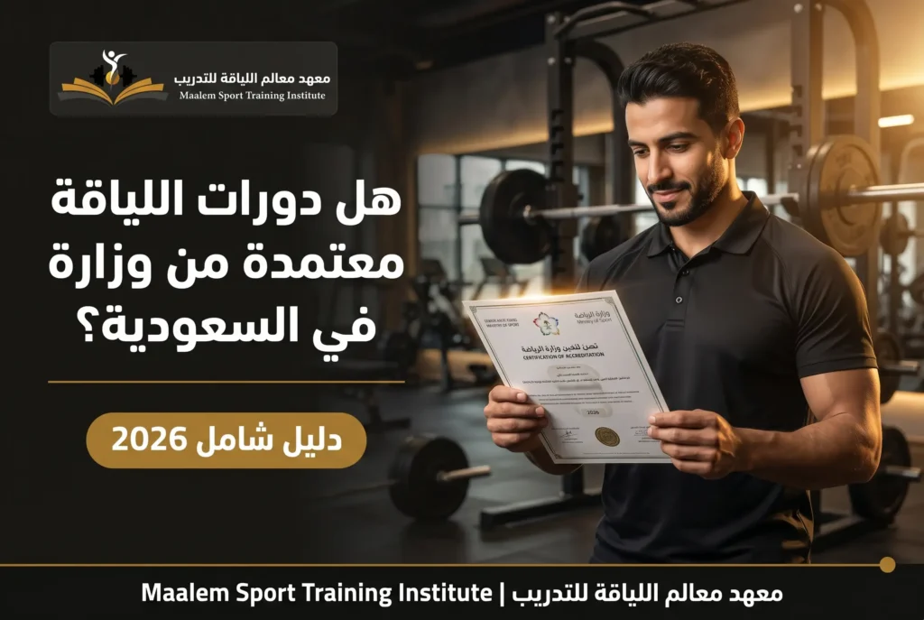 دورات اللياقة معتمدة من وزارة الرياضة