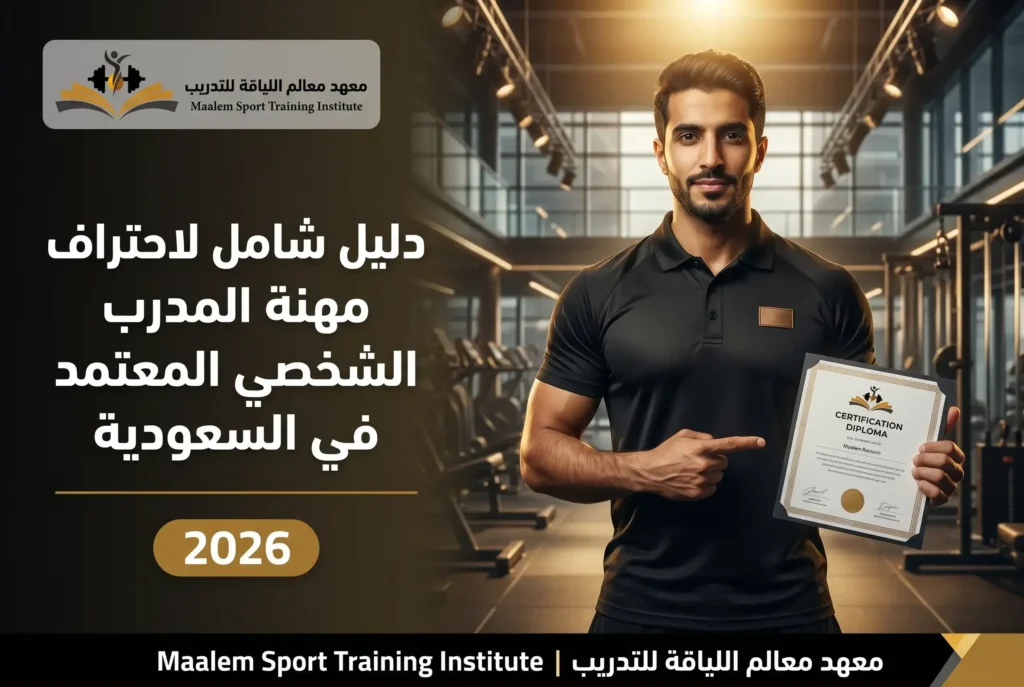 دليل شامل لاحتراف مهنة المدرب الشخصي المعتمد في السعودية (2026)