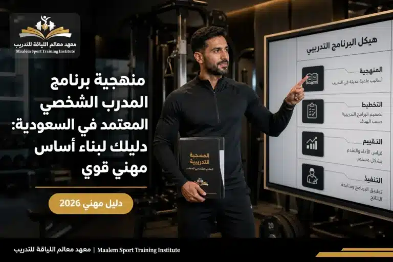 منهجية برنامج المدرب الشخصي المعتمد في السعودية: دليلك لبناء أساس مهني قوي