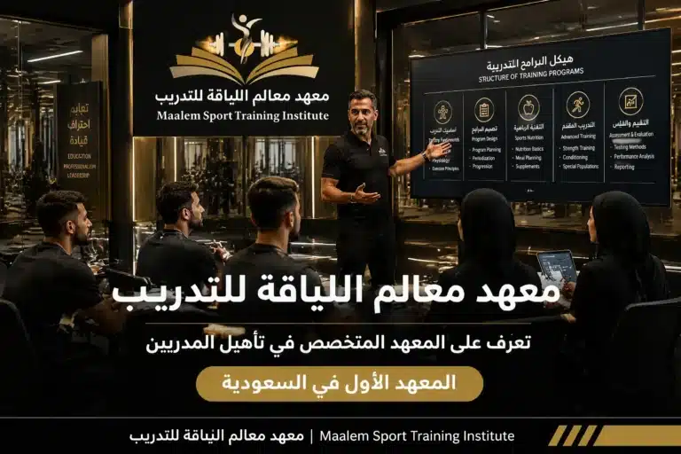 معهد معالم اللياقة للتدريب: تعرّف على المعهد المتخصص في تأهيل المدربين
